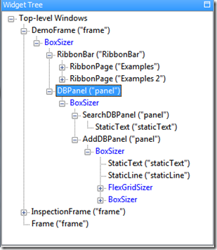 wxPython inspection tool